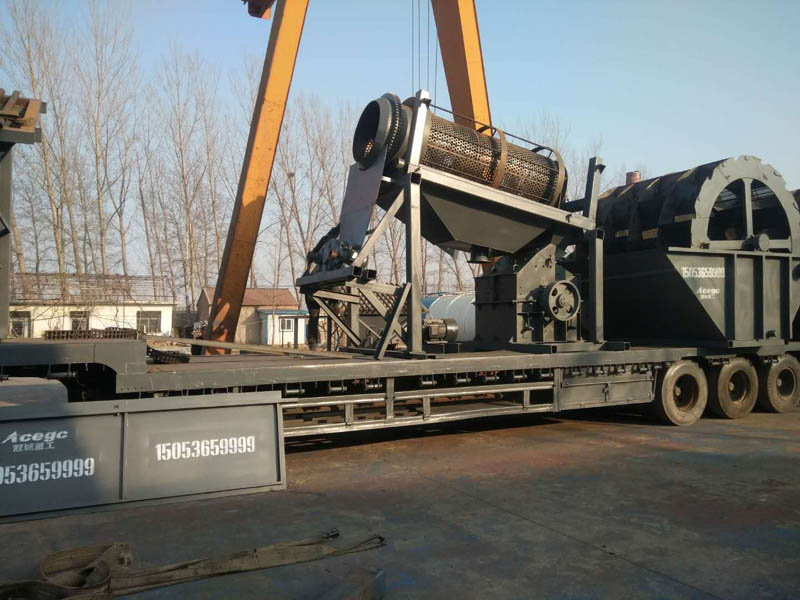 破碎洗石機 破碎洗石機