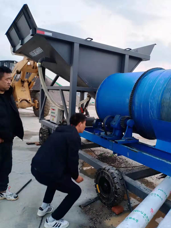 移動式圓筒洗石機 移動式圓筒洗石機