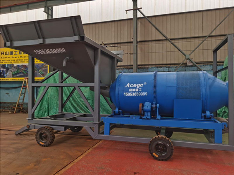 滾筒洗石機 滾筒洗石機