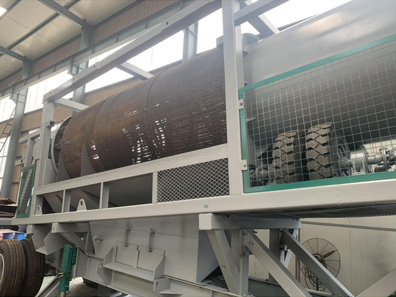 無軸滾筒洗石機 無軸滾筒洗石機